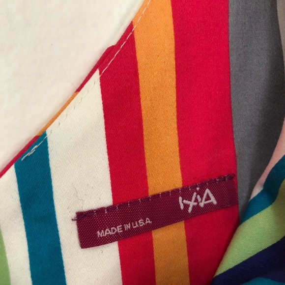 ModCloth Rainbow Striped A-Line Dress - Picture 5 of 5
